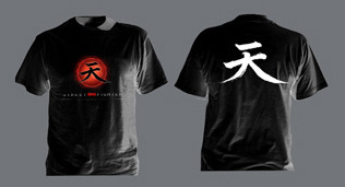 ストリートファイターのTシャツ