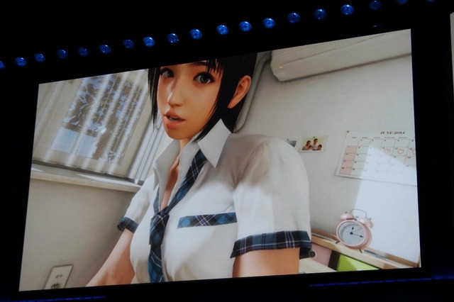 【SCEJA PC14】Project Morpheus『サマーレッスン』発表！女の子が隣りにいる臨場感を味わえるデモ