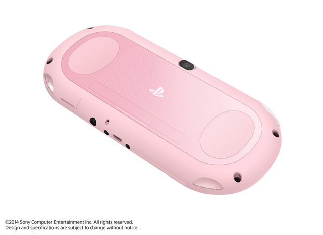 【SCEJA PC14】PS Vita新色「ライトピンク/ホワイト」11月発売決定 ― 10月の本体アップデートでテーマ機能も実装