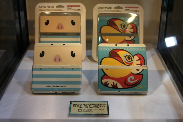 【TGS 2014】New 3DSの『モンハン4G』デザインや「きせかえフレーム」も展示