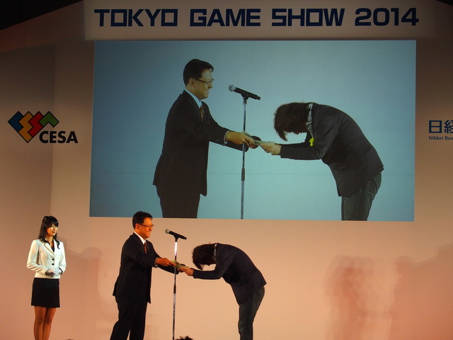 【TGS 2014】2014年を代表する作品はやっぱり・・・？　日本ゲーム大賞の発表授賞式