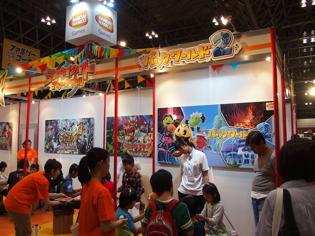 【TGS 2014】ゲームショウの憩いの場　親子連れの笑顔がうれしいファミリーコーナー