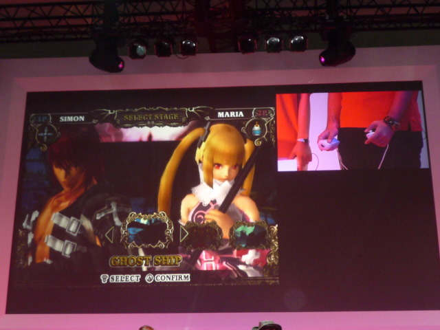 【TGS2008】「悪魔城ドラキュラ 予言の円舞曲」ステージイベント