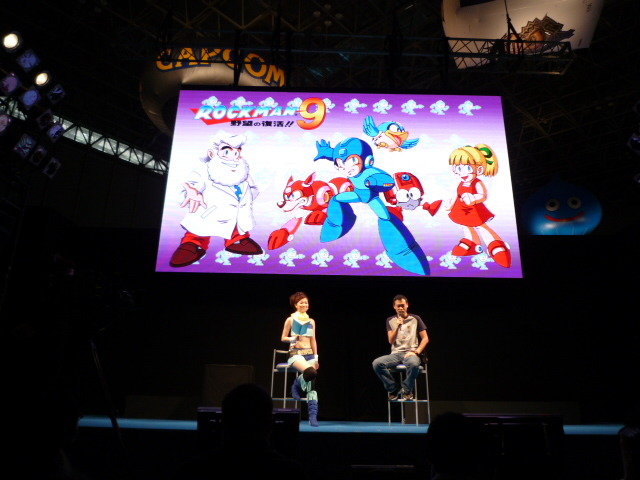 【TGS2008】二次創作を公認する『ロックマン9』、公式に「違法な改造感」を提供する『流星のロックマン3』