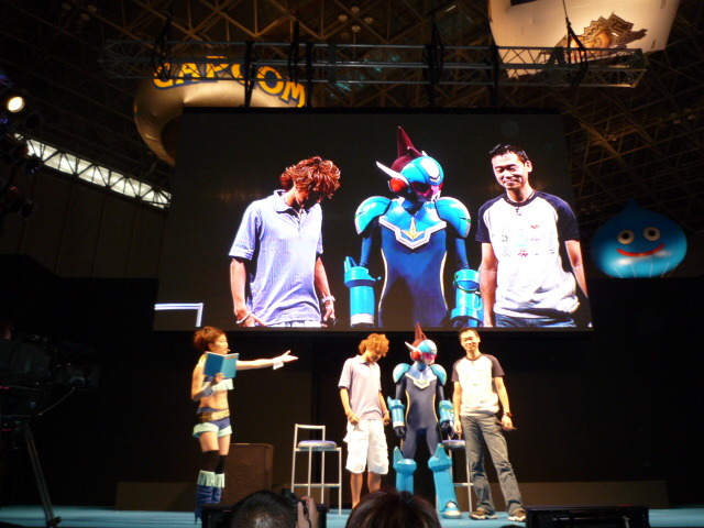 【TGS2008】二次創作を公認する『ロックマン9』、公式に「違法な改造感」を提供する『流星のロックマン3』