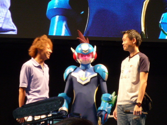 【TGS2008】二次創作を公認する『ロックマン9』、公式に「違法な改造感」を提供する『流星のロックマン3』