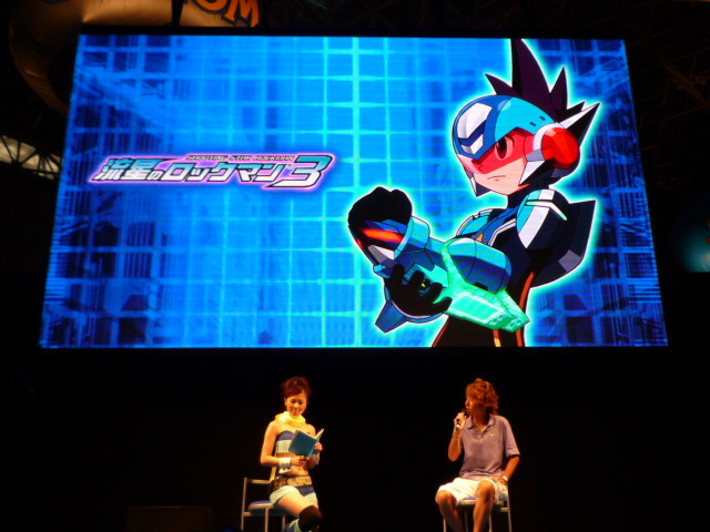 【TGS2008】二次創作を公認する『ロックマン9』、公式に「違法な改造感」を提供する『流星のロックマン3』