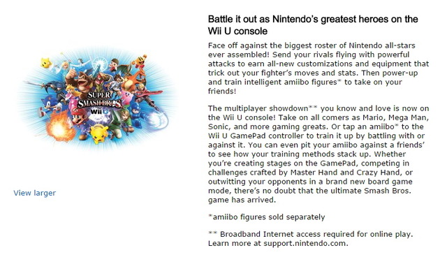 アマゾンが『スマブラ for Wii U』の未公開モードをリーク　ステージ作成など