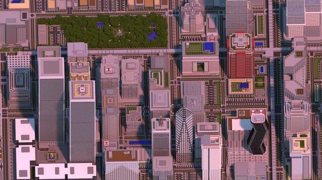 完成まで2年『マインクラフト』で450万ブロックを積み上げた大都市マップがヤバい