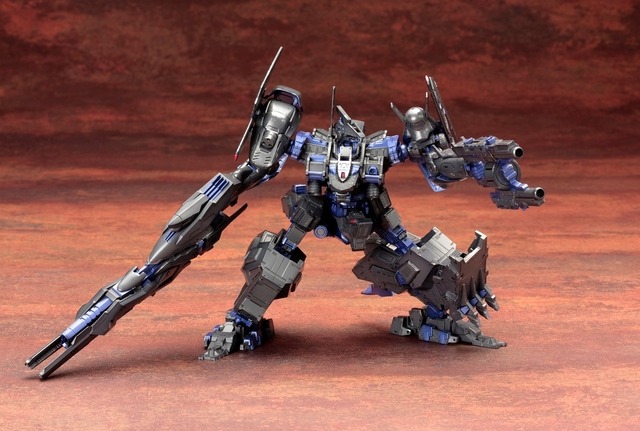 『ACVD』のブルー・マグノリア乗機「R.I.P.3/M」をプラモデル化、武器やパーツを組み替えてカスタマイズ可能