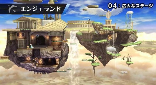 『スマブラ for Wii U』では、最大8人での同時対戦が可能！ 広大な専用ステージ「大戦場」も