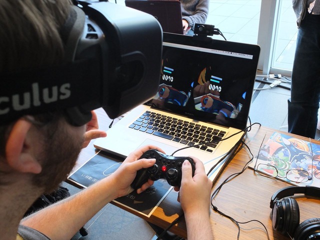 デジゲー博でOculus Riftを利用したVRコンテンツが大盛況、ジャーナリストの新清士氏も出展