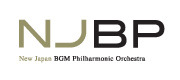 「新日本BGMフィルハーモニー管弦楽団」ロゴ