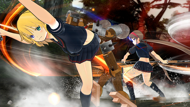 『閃乱カグラ EV』物語の鍵を握る双子姉妹、アクションからセクシーショットまで放出