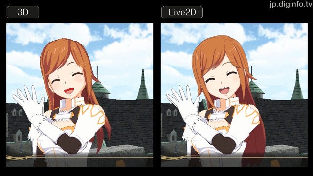 2Dイラストを動かす「Live2D」の新技術「Euclid」発表！今度は360度の立体表現に対応