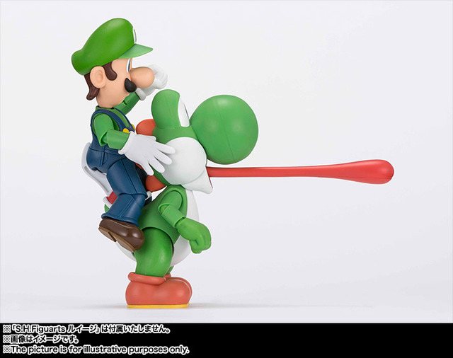 マリオとルイージに続き「S.H.Figuarts ヨッシー」が5月に発売、予約受付も開始