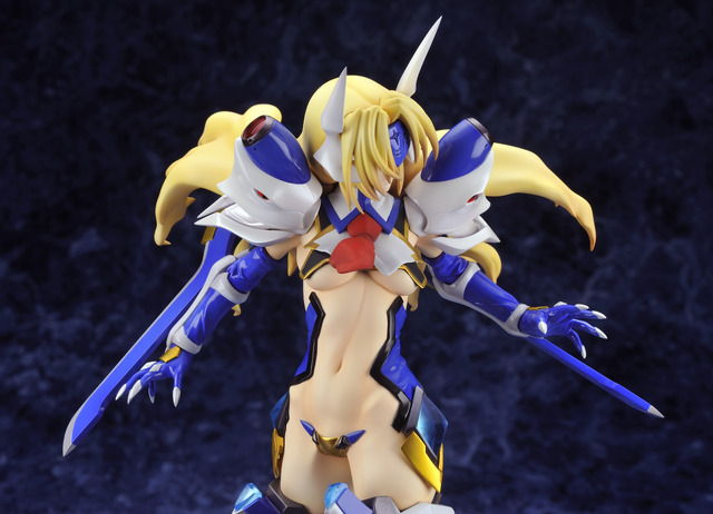 アルターより「BLAZBLUE」の「μ-No.12-」フィギュアが登場、台座がLEDで光る仕掛けも