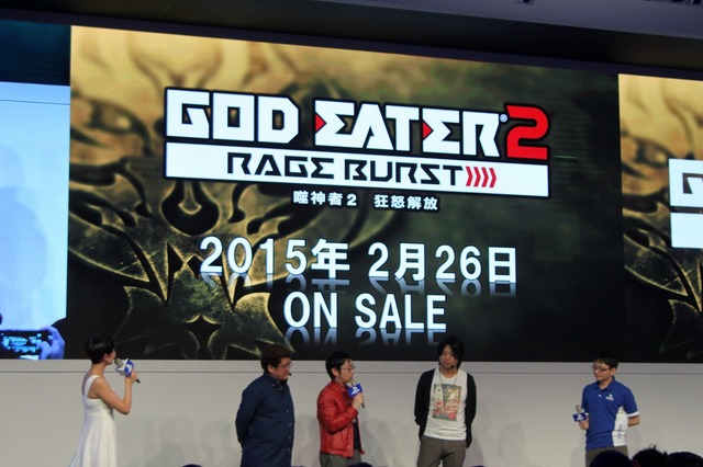 【台北ゲームショウ2015】台湾でも盛り上がり十分！『ゴッドイーター2 レイジバースト』の富澤氏と吉村氏が登場