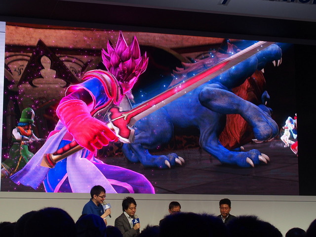 【台北ゲームショウ2015】シリーズ初となる中文版の制作も発表された『ドラゴンクエストヒーローズ 闇竜と世界樹の城』ステージ、堀井雄二氏らも登場