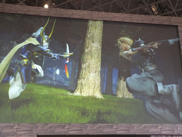 【JAEPO 2015】スクエニ新作『DISSIDIA FINAL FANTASY』発表ステージレポ―アーケードのリッチなグラフィックで歴代キャラがバトル