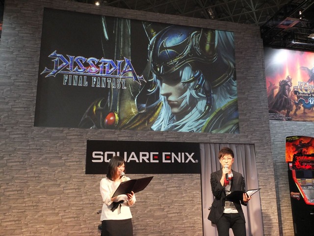 【JAEPO 2015】スクエニ新作『DISSIDIA FINAL FANTASY』発表ステージレポ―アーケードのリッチなグラフィックで歴代キャラがバトル