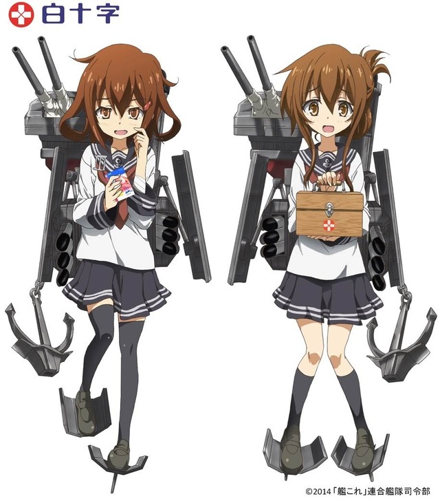 「艦これ」と白十字コラボが…対象店舗に第六駆逐隊が登場、イラストは描き下ろし