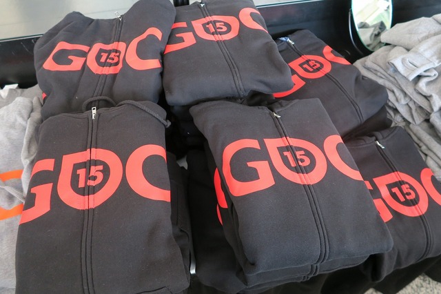 【GDC 2015】Tシャツ、バッグ、ノート・・・今年も豊富に揃ったGDCグッズをチェック