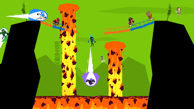 【PAX East 2015】Wii Uで最大9人のローカルマルチプレイ！ワイガヤで楽しい『Runbow』