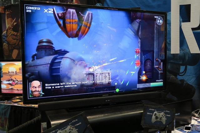 【PAX East 2015】Two Tribesから配信予定の2D横スクロールシューター『RIVE』を体験