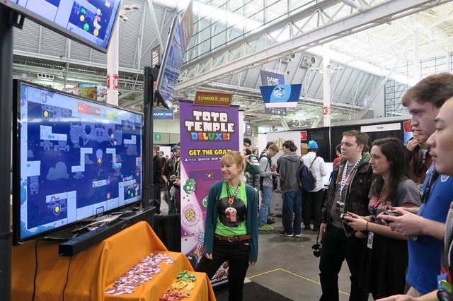 【PAX East 2015】コインを集めて競うシンプル対戦アクション、Wii U/PS4/Xbox One/PC『Toto Temple Deluxe』