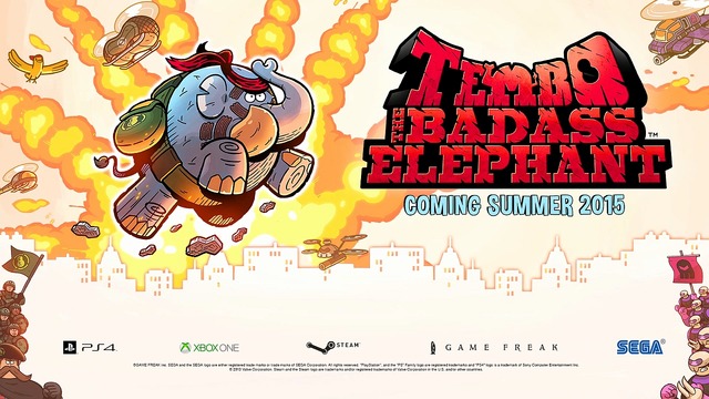 セガ×ゲームフリークによる新作ACT『Tembo The Badass Elephant』発表、海外で今夏配信