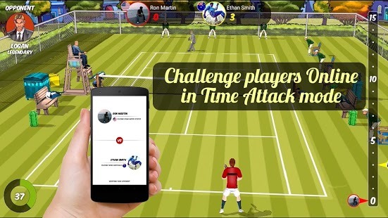 スマホをWiiリモコンのように使ってプレイするAndroidアプリ『Motion Tennis Cast』登場