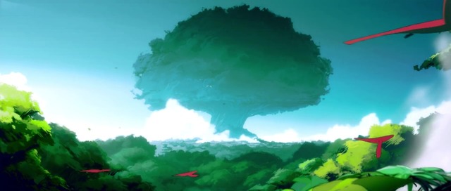 フランスの専門学生、ジブリ風アニメ「Celles et Ceux des Cimes」を公開…巨大な木と謎の組織、奇妙な生き物など
