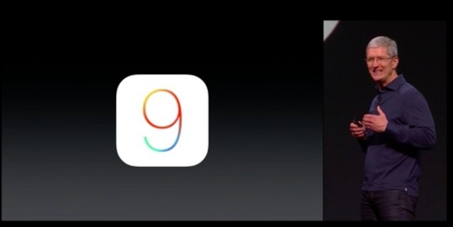 AppleはWWDC 15で「iOS 9」を発表（ライブ配信のキャプチャ）