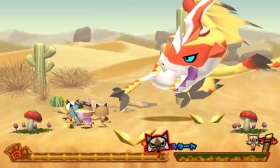 3DS『ぽかぽかアイルー村DX』に『MH4G』のアイルーやモンスターが新登場