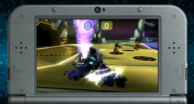 【E3 2015】任天堂、『メトロイド』風味の3DS『Blast Ball』を発表―FPSライクな未来スポーツ！