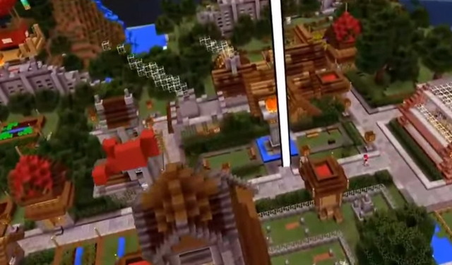 【E3 2015】「HoloLens」で『Minecraft』の世界が現実世界に浮き上がる