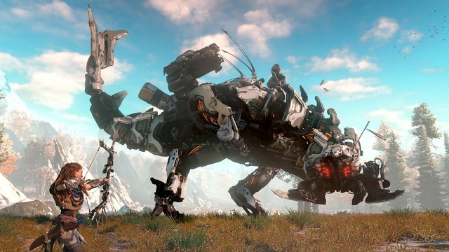 【E3 2015】荒廃した世界でマシンと戦うARPG『Horizon Zero Dawn』はクラフト要素あり