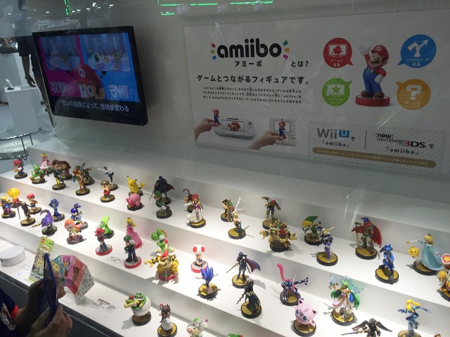 「あみぐるみヨッシー」など最新amiiboや3DSリーダーも展示、WHFの任天堂ブース