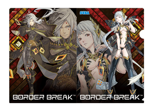 『BORDER BREAK』クリアファイル2枚セット ゼラ・ジーナ＆BR
