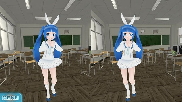 踊る3Dキャラを“好きな角度”から見れるVRアプリ「ぱられるダイバー」配信開始…「ニコニ立体」とも連動