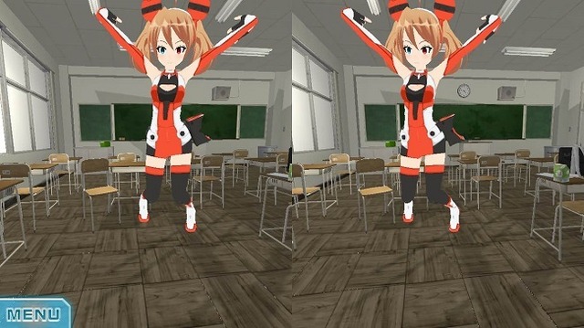 踊る3Dキャラを“好きな角度”から見れるVRアプリ「ぱられるダイバー」配信開始…「ニコニ立体」とも連動