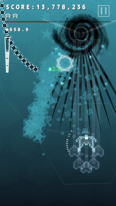 弾幕を「消し去る」ユニークなSTGアプリ『.Decluster Zero: Bullet Nocturne』配信