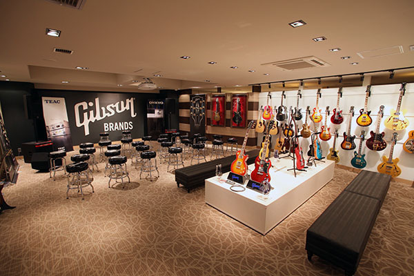 Gibson Brands Showroom TOKYO