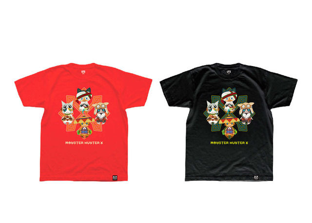 『モンスターハンタークロス』がユニクロとコラボ！ パーカ＆Tシャツを発売