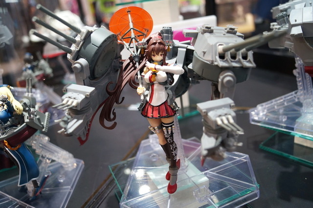 【TGS2015】メーカーの枠を超えて揃えられた「艦これ」フィギュアが集結！「AGP 武蔵」や「キューズQ 榛名」の姿も