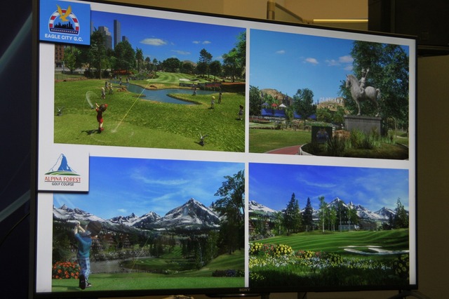 【TGS2015】ゴルフをする人も、そうでない人も　ゴルフ場で釣りやカートでも遊べちゃうPS4『NewみんなのGOLF』