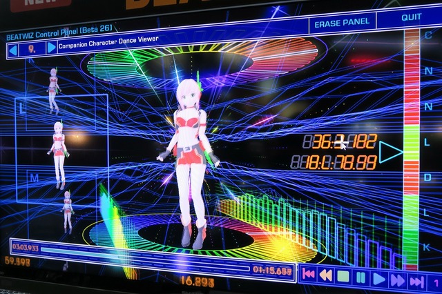 【TGS2015】5分の楽曲を0.5秒で解析！CRI・ミドルウェアが「BEATWIZ」を披露