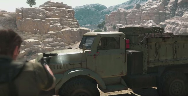 全ボスに贈る『MGS V: TPP』噂検証映像第3弾 ― 車中の敵をホールドアップできる？他