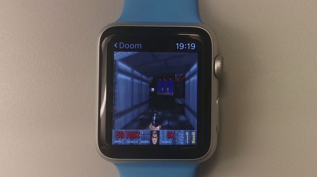 Facebook開発者、「Apple Watch」でFPS『Doom』を起動させる